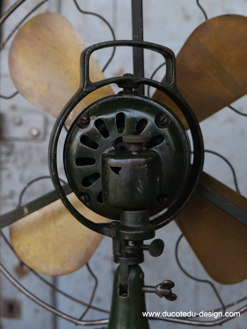 Ventilateur Oscillant Vintage Vortice – Années 80/90, Multi Vitesses, 50 Cm